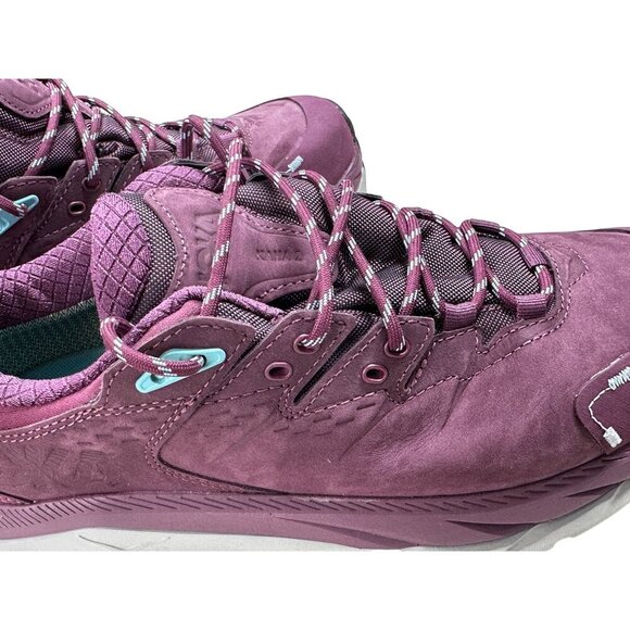 Hoka One One Womens Kaha 2 Low GTX Waterproof Hiking Shoes Plum Size 10.5 - Picture 8 of 12